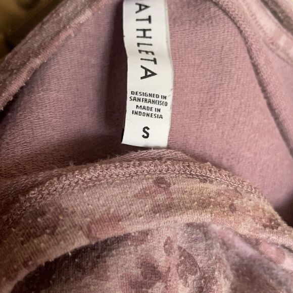 Athleta Studio to Street Sweatshirt Splatter S - Picture 7 of 7